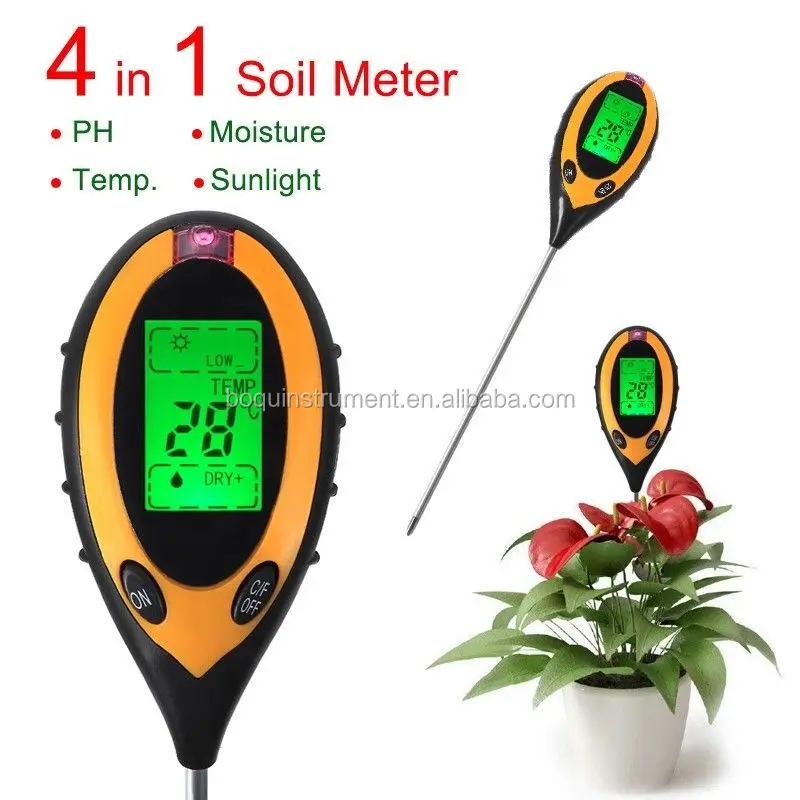 

BOQU Pocket Size PH Meter Digital For Soil