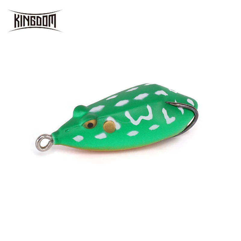 

KINGDOM Model LWY31 45mm 7g,50mm 11g With Hook Top Water 5 colors Available Fishing Frog Lure, 4 colors available