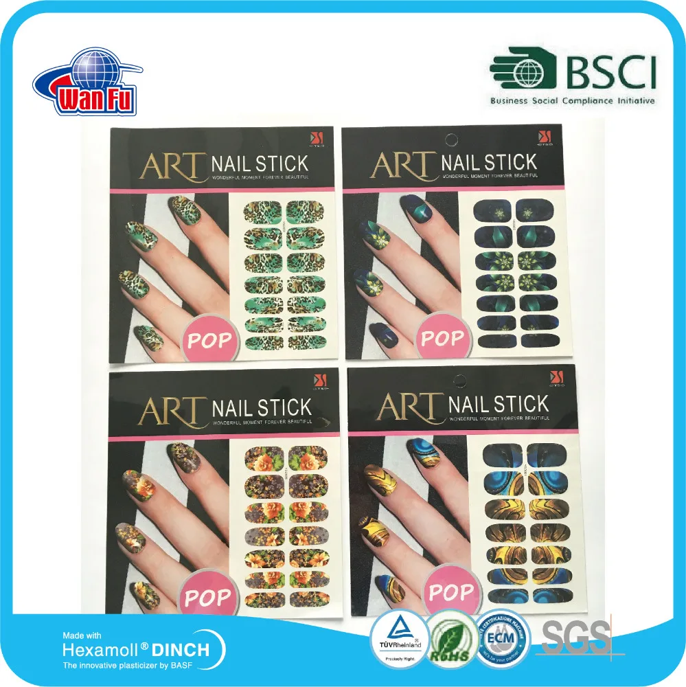 nail sticker manufacturer