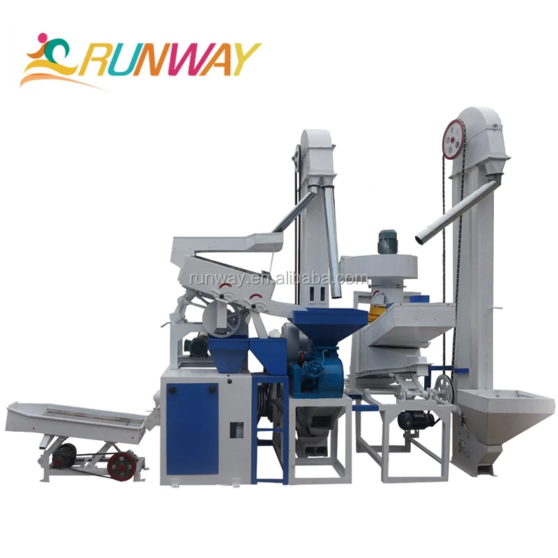 20 Ton Per Day Capacity Rice Milling Machinery Commercial Low Price ...