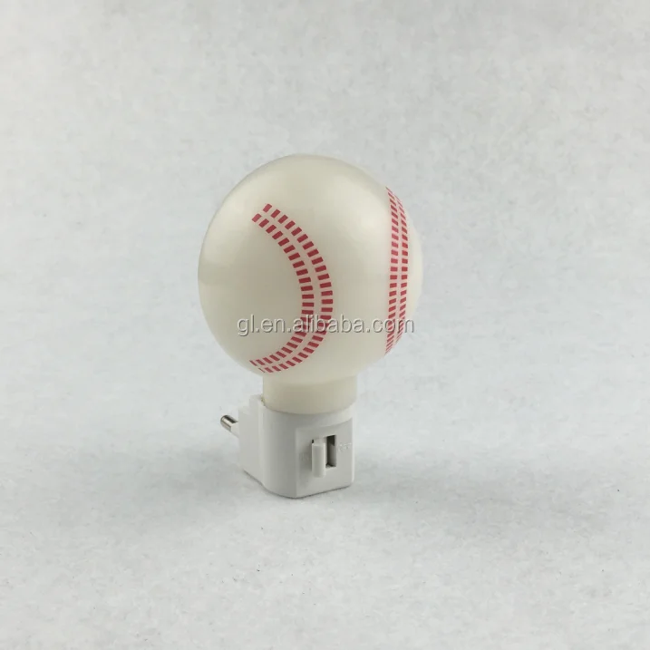 A61-R baseball plastic mini switch night light CE ROHS approved HOT SALE promotional gift items