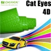 DEREK 4D Cat Eyes Design Color Vinyl Car Wrap Material/size:1.52*30m/Fast shipping