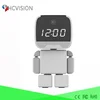 Newest clock robot cam wireless tour guide system telecamere wifi ip viewerframe mode refresh network camera