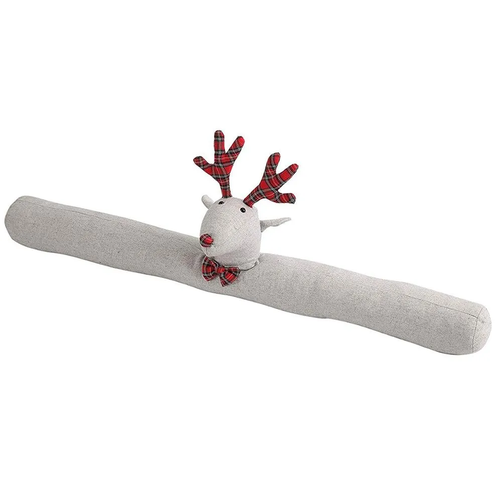 Window Breeze Guard Stuffed Animal Dog Shaped Plush Door Draft Stopper