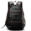 Men's School Bag Anti-theft Water Resistant PU Leather Laptop Backpack casual trend schoolbag large-capacity computer backpack
