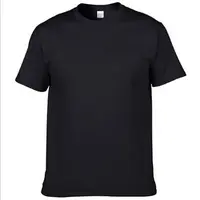 

Wholesale Summer Men's Round Neck With Printed Solid Color Cotton T-shirt