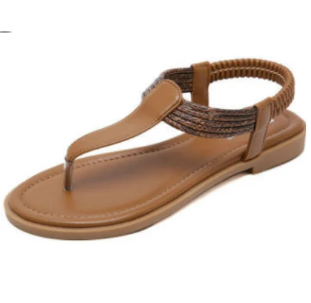 

Fashion designer casual flat sandals for women and ladies, As picture show