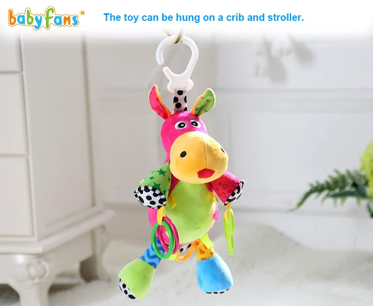 Baby Toys Pull String Musical Plush Lovely Donkey Toys Educational