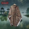 Outdoor Military Travel Camouflage Raincoat casual Kerchief poncho raincoat