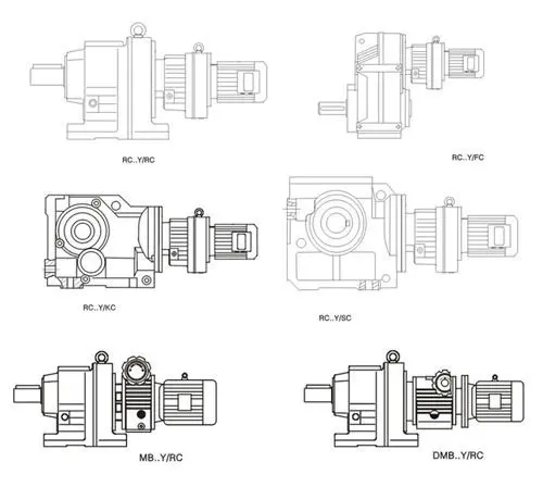 Professional Manufacturer of RC Helical Gearboxes in China