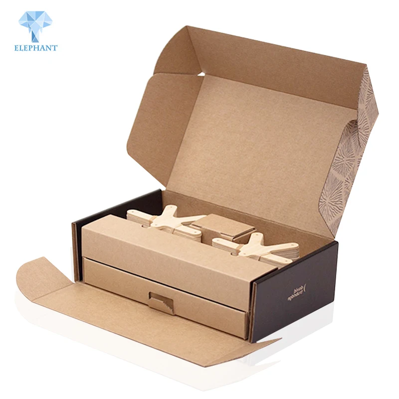 

Custom Packaging 20 X 8 X 4 Foldable Toy Cardboard Kraft Shipping Box