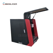 Mini 20w 50w Fiber Laser Marking Machine For Pvc Plastic Pipe