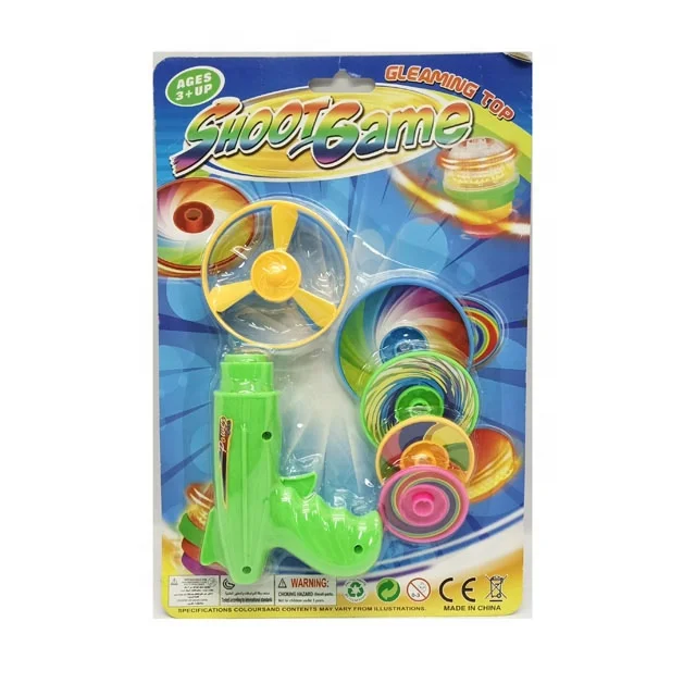 
New product Spin Top Toy Battle Gyro Peg-Top with light for kids 