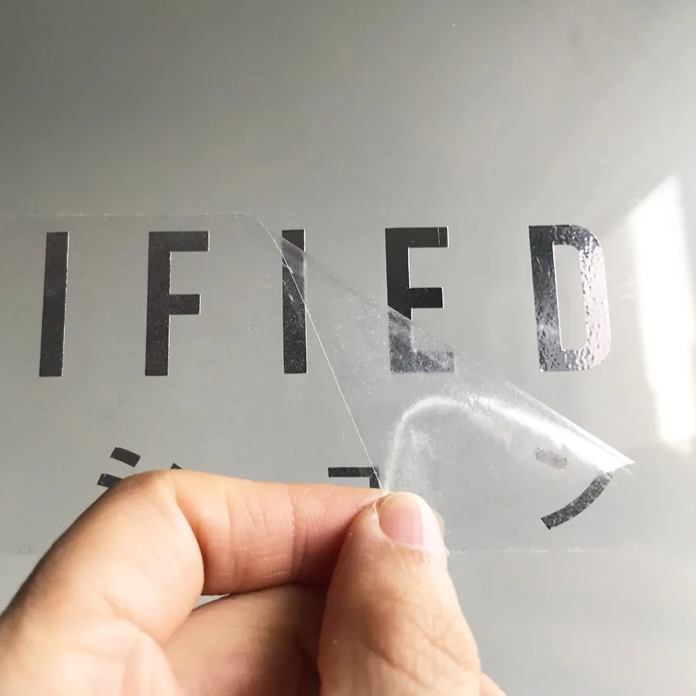 Factory Wholesale Custom Vinyl Chrome Transfer Sticker Decal For Car