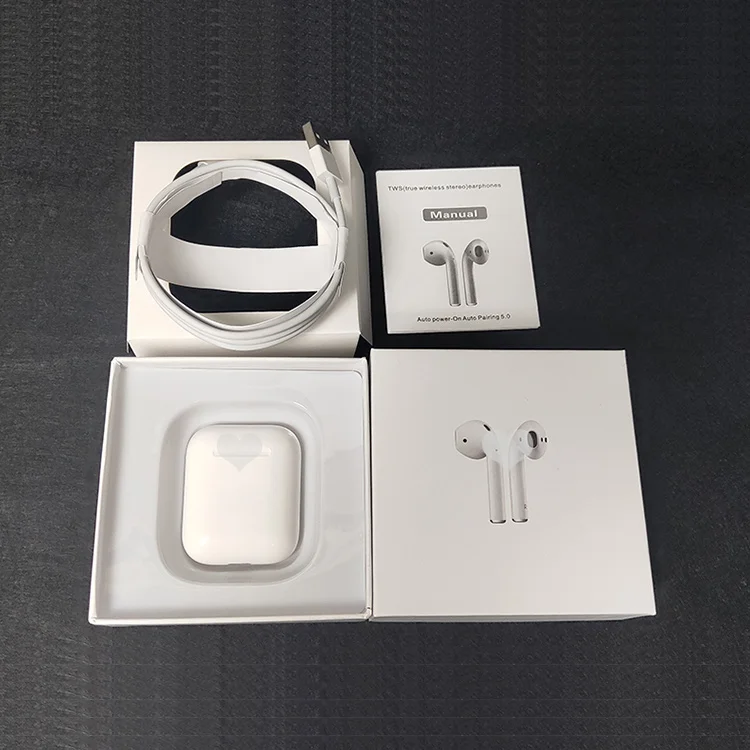 i100 tws for Smart Phone Blue tooth Earphones in ear Sensor Wireless Headphone Pop-up Headset Wireless Charging Earbuds - ANKUX.COM