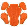 1Set Motocross Motorcycle Jacket Insert Armors Protective Gear Back Pads Knee/Elbow Pads Shoulder Guard