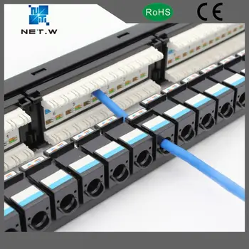 24 Port Network Lan Rj11 Rj45 Patch Panel - Buy Rj11 Rj45 ... rj11 rack wiring 