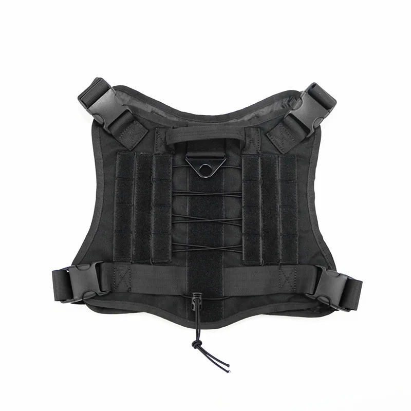 Nylon Durable Cool Military Dog Clothes Pet Harness Hunting Dog Vest Training For Wholesale