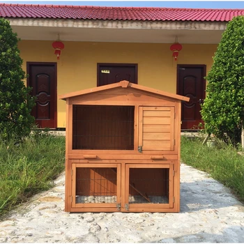 wooden guinea pig house