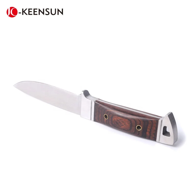 
High quality CL0607 fixed blade stainless steel survival hunting knife 