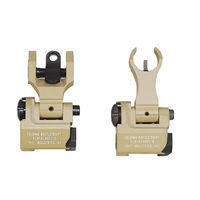 

SPINA Trinity Force AR15 Front and Rear Flip up Back-up battle Iron Sights for hunting