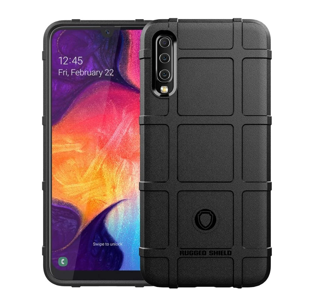 

shockproof tpu mobile phone case for Samsung Galaxy A50 back covers, 5 colors