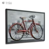 Metal circles wall art 3d metal artwork handmade 3d wood design