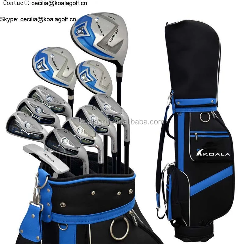 High Quality Black Full Set Customized Golf Club Set Buy Golf Clubs