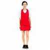 Professional Salon Technician Dessert Shop Double Sided Apron V-neck Style Nail Beauty Aprons For Women