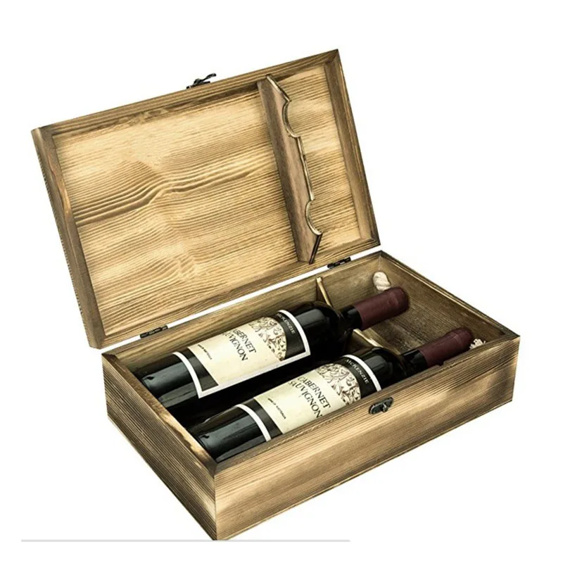 Stamping LOGo wine box from China