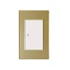 Modular Concept Multi Color Acrylic Plastic 1Gang 1Way Electric Wall Switch