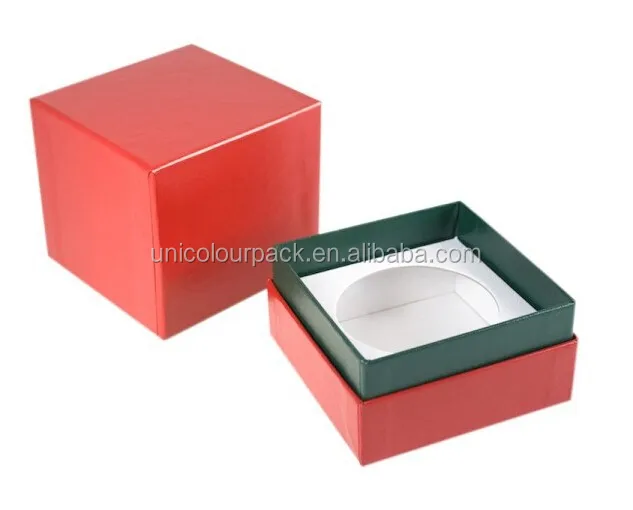 Luxury Custom Made Cardboard Candle Packaging Top And Bottom Box With ...