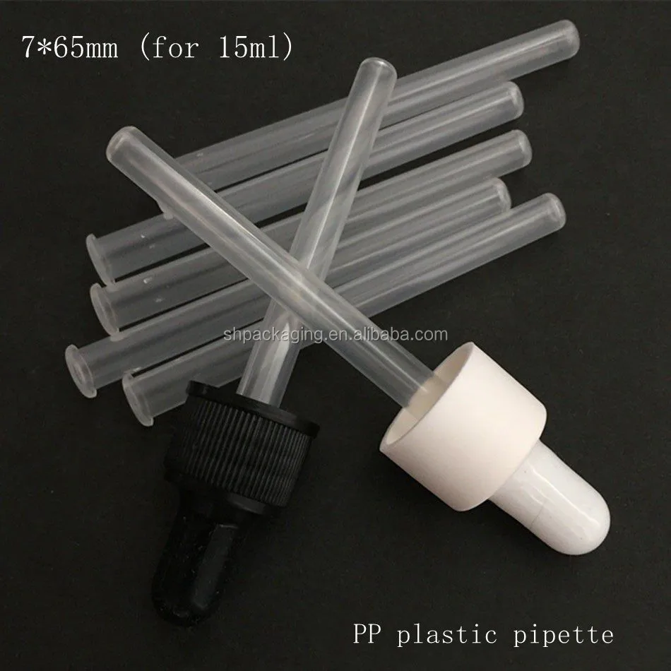 Dropper Bottle Pipette Essential Oil Glass Dropper Tubes 1ml Round