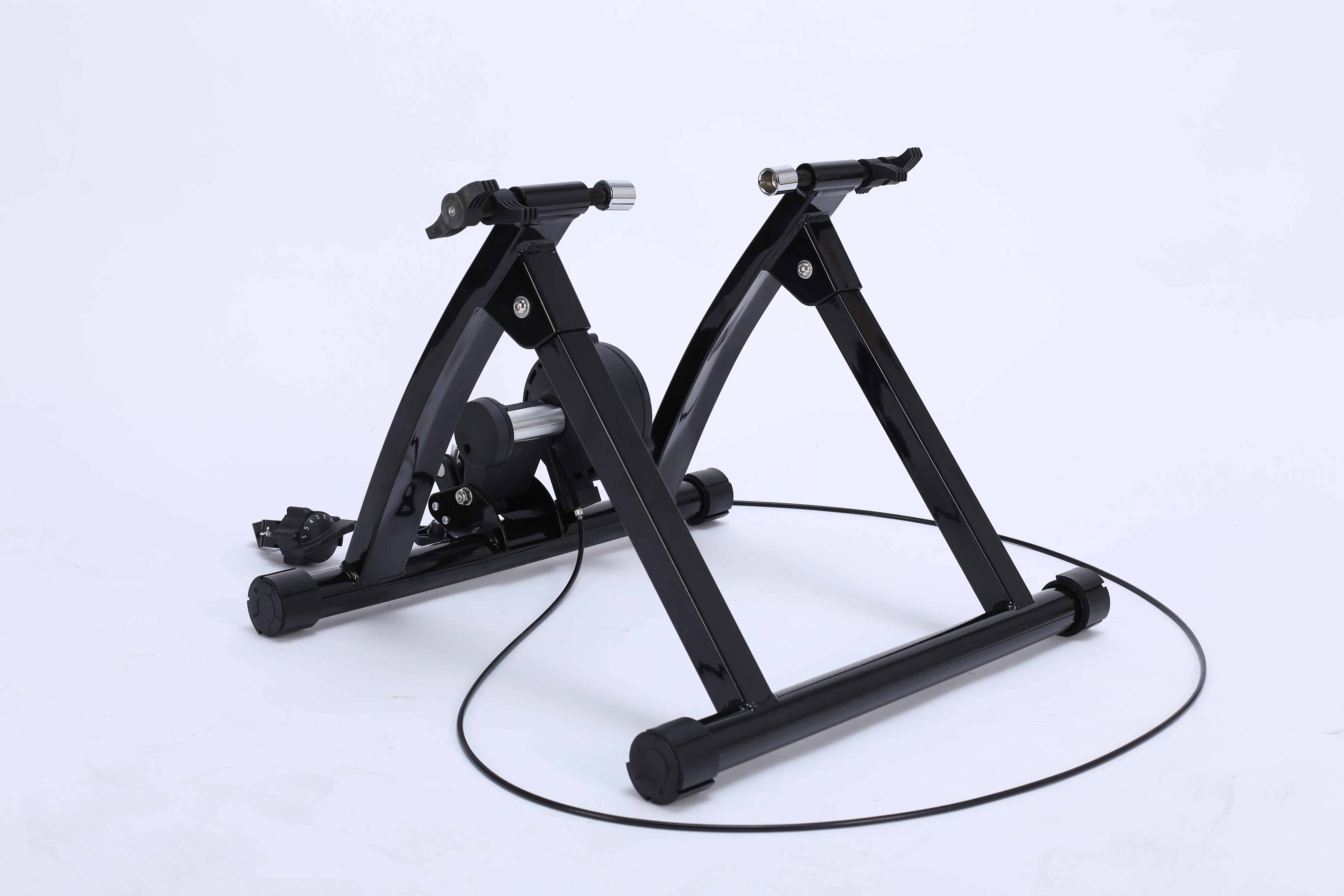 folding bike trainer stand