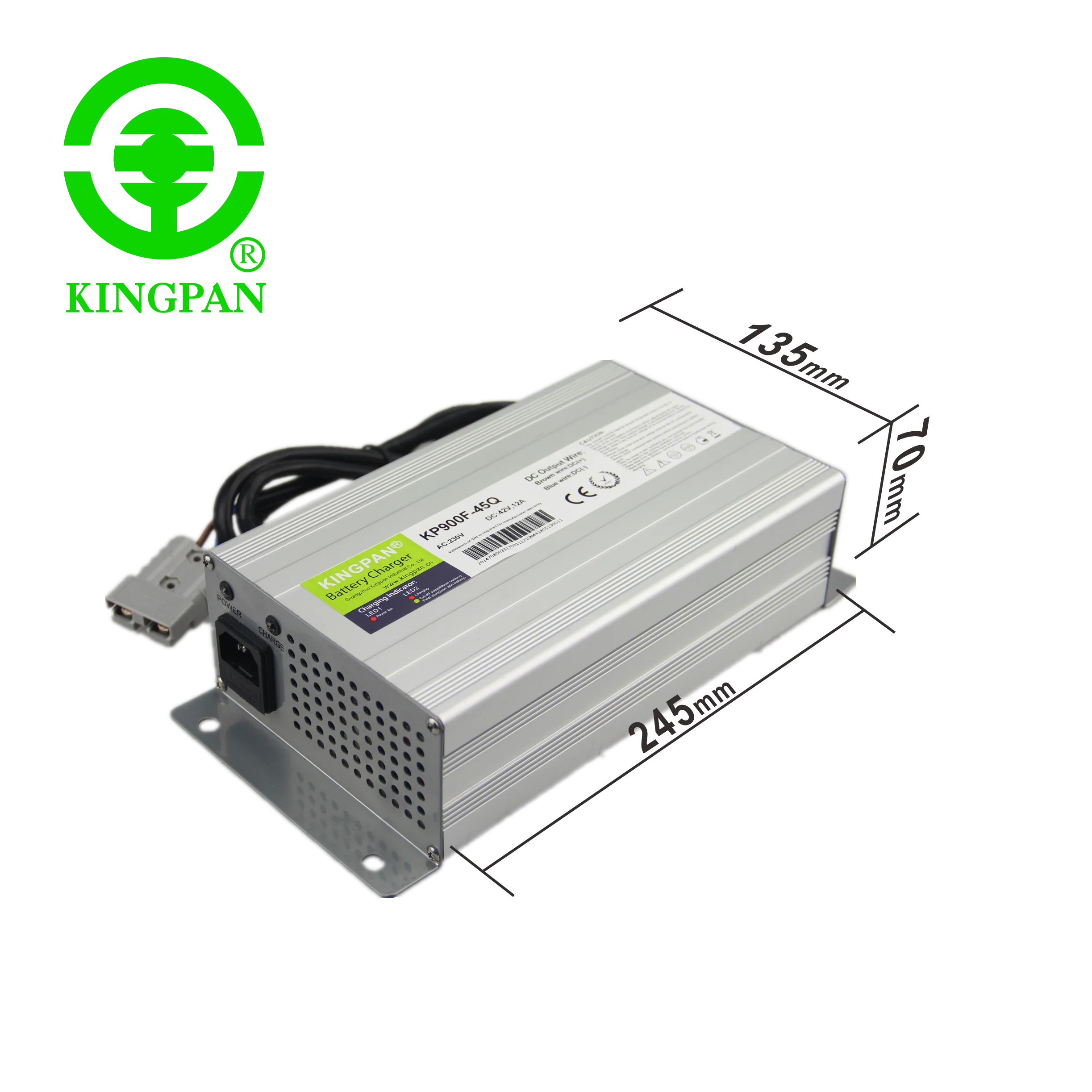 Portable 12v 24v 36v 48 60v 900w Lithium Liion Lifepo4 Intelligent Battery Charger For Electric
