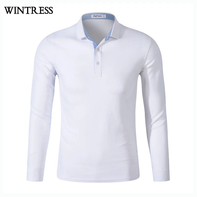 

Wintress High Quality long sleeve silk polo t shirt custom man t-shirt,stone wash polo shirt with epaulettes, Blue;dark blue;green;orange;pink;purple;red;yellow