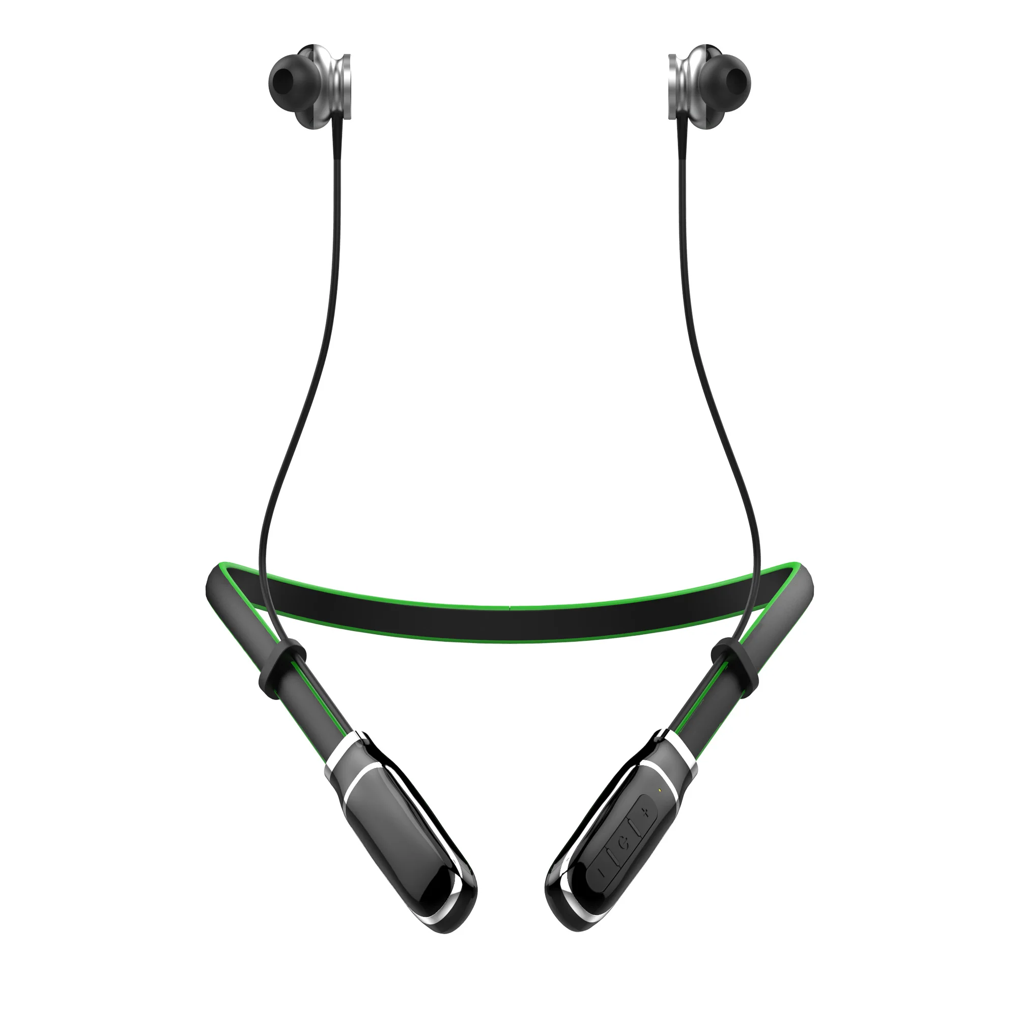 

Wireless Sports Earphone Neckband Headphone Adjustable Wire Length Magnetic Earphone With Mic