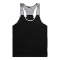 

2019 new style wholesale oem custom logo gym fitness men stringer tank top