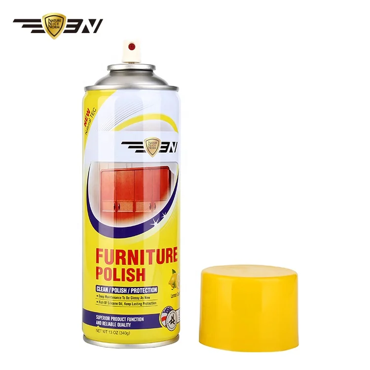
Wood Furniture Polish Spray(340g), Eco-Friendly Lacquer Furniture Polish, High Quality Furniture Varnish Spray for Hotel 