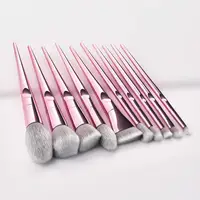 

Professional 10pcs Rose gold Makeup Brush Set Synthetic Cosmetics Make up Brushes