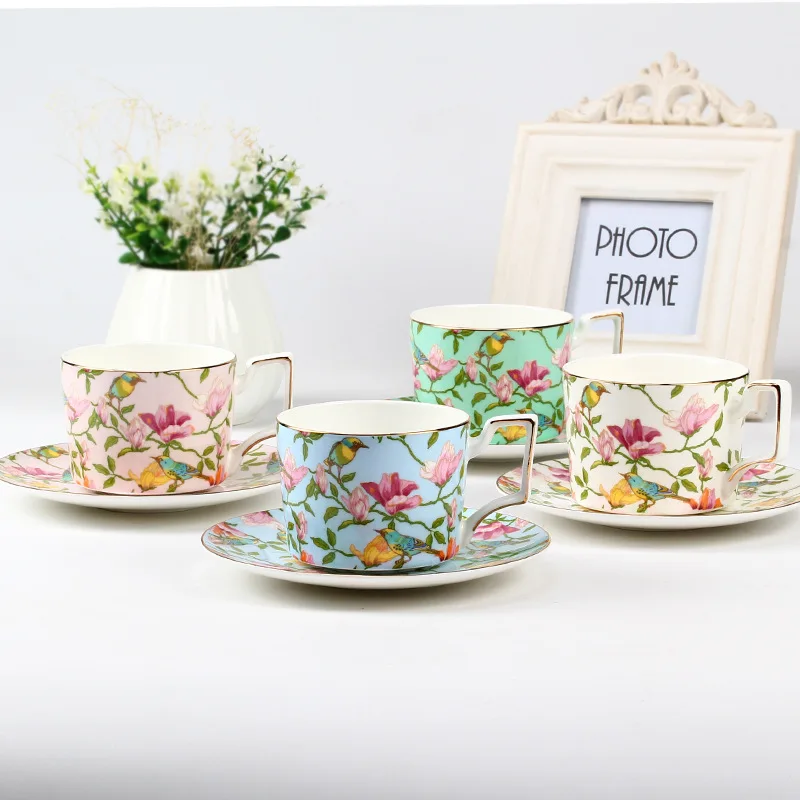 Wholesale Porcelain Coffee Tea Cup And Saucer With Gold Rim Buy Tea