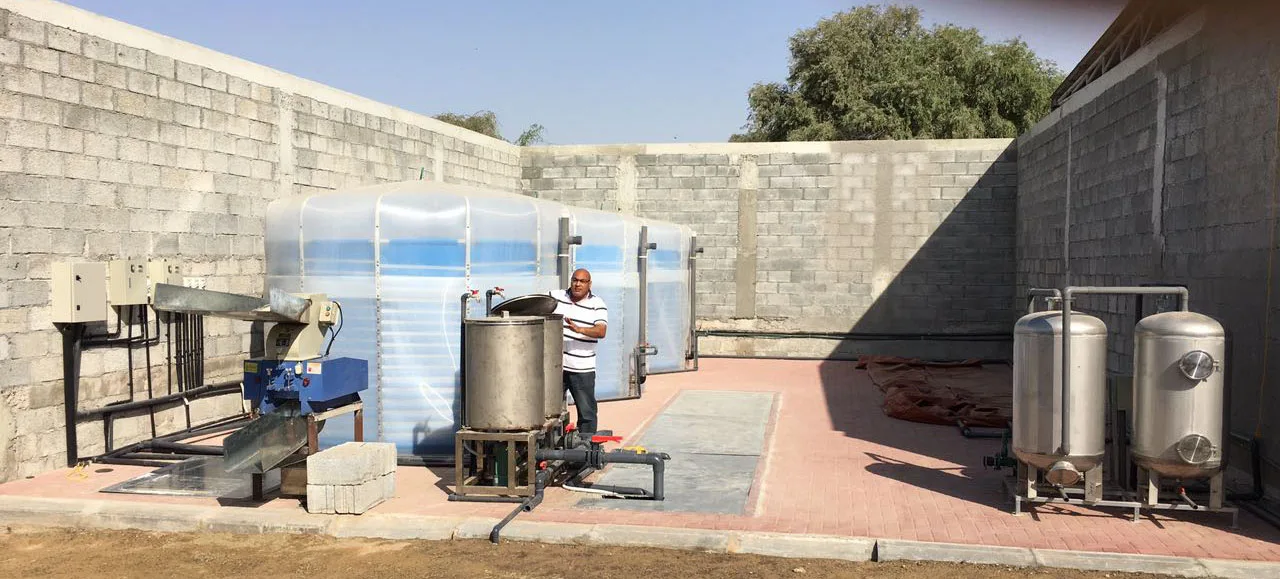 15m3 biogas digester1