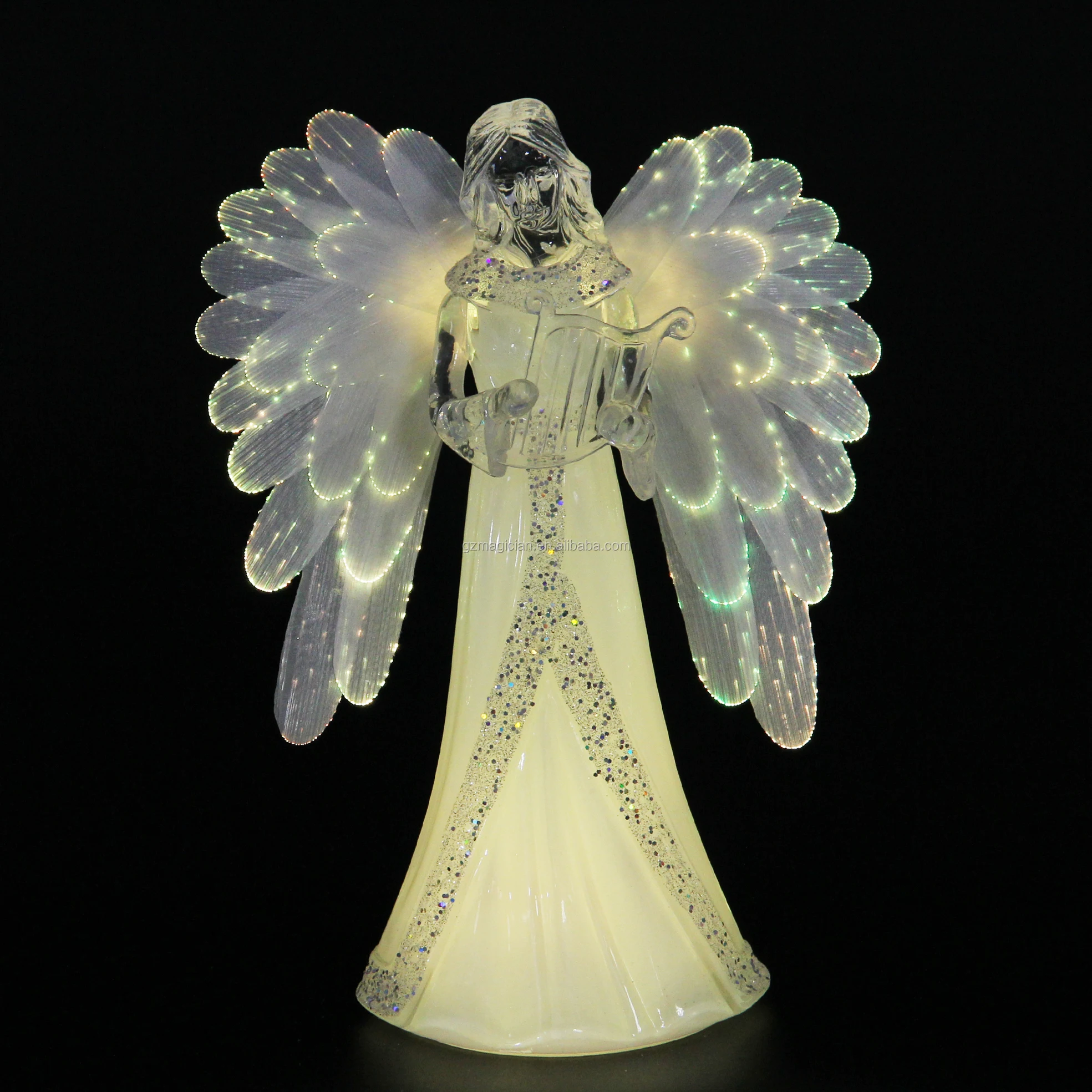 Colorful Led Angel Ornament Art Decor International Wholesale Chinese