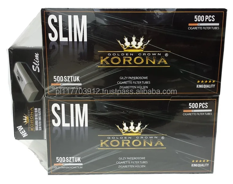 
Cigarette Filter Tubes Slim Korona 1000   Slim Filling Machine   PROMOTIONAL PACKAGE ! 