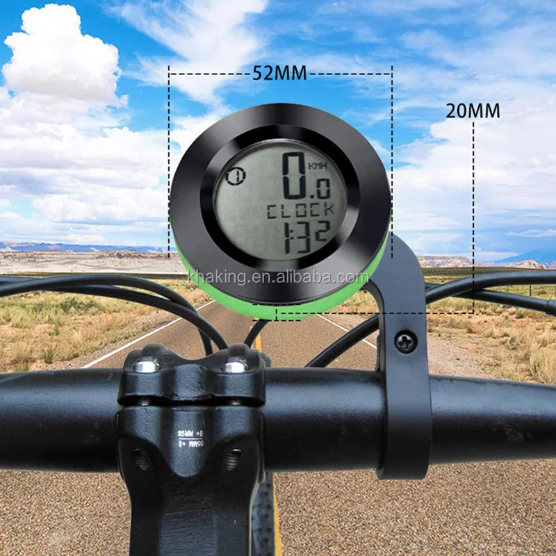 Luminous Digital Speedometer Odometer Waterproof Bike Bicycle Computer Speed 