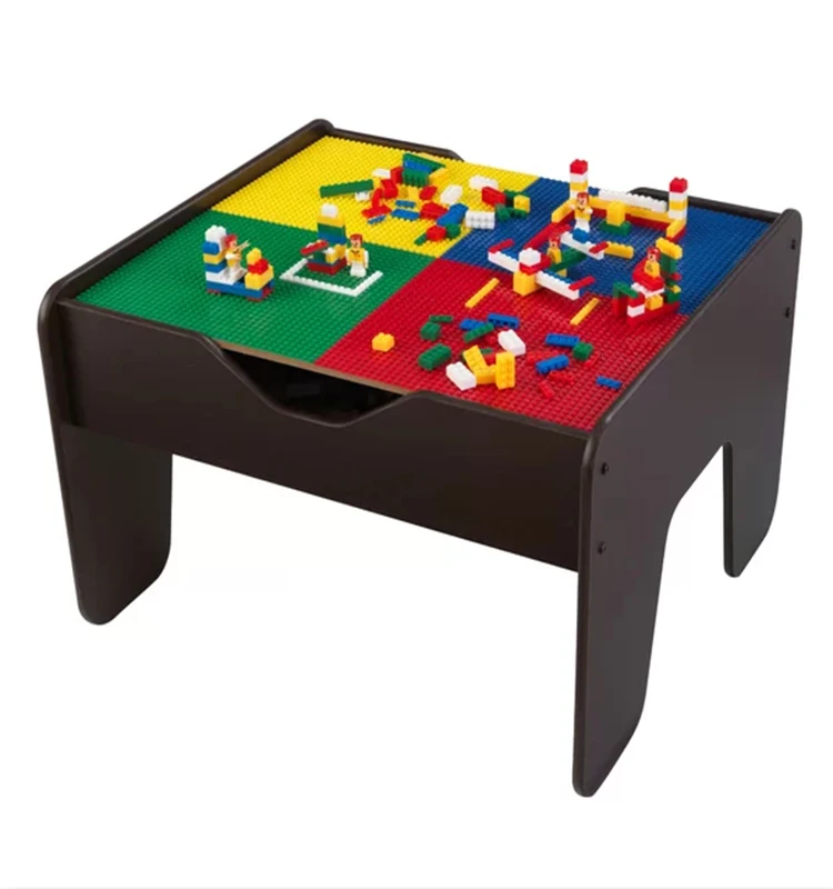 Kids Wooden Play Table Round Table And Chairs For Nursery School