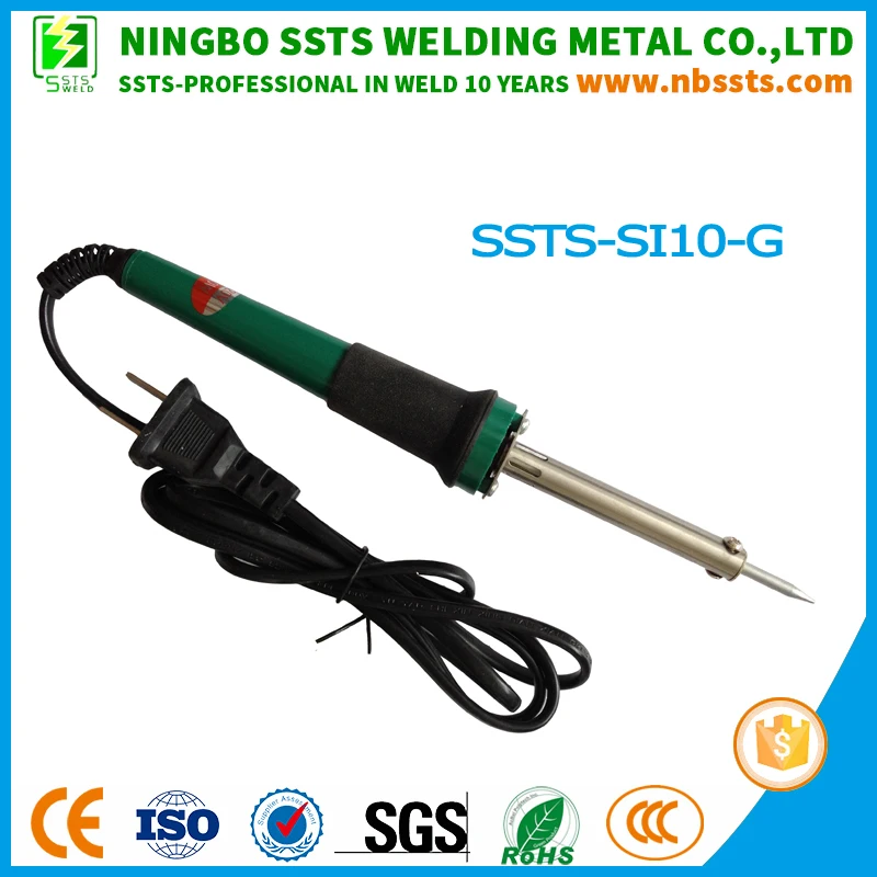 cut plastic soldering iron danger