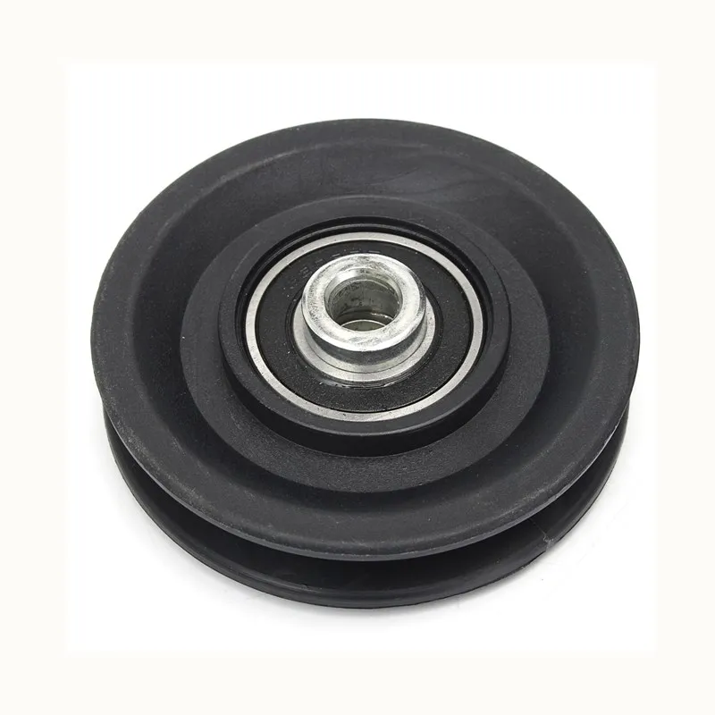 

Universal Nylon Bearing Pulley Sliding Wheel Cable Pulley Gym Fitness Equipment Parts, Black,etc