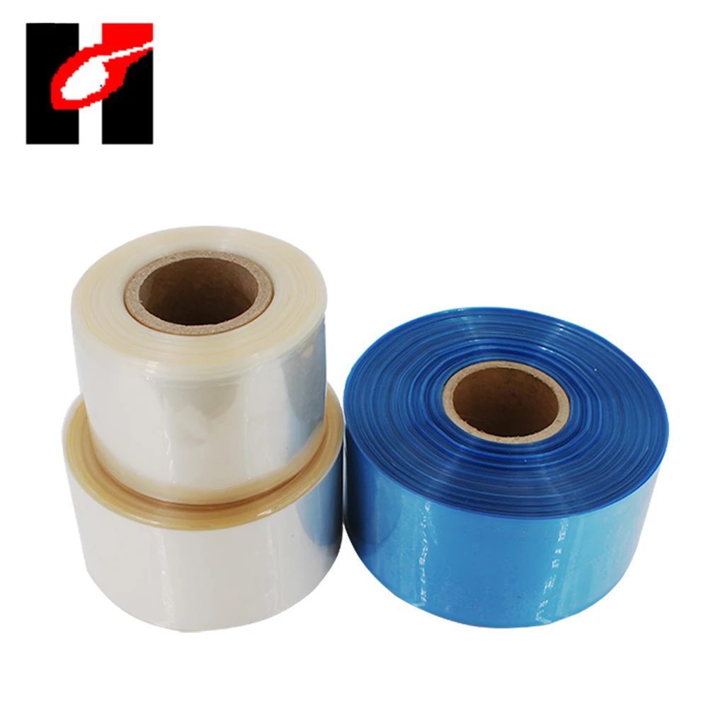 
Cheap Chinese manufacturer packaging PVC plastic film printing shrink labels 