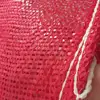 Wholesales pp tubular mesh bag can load 25kgs onion, over lock stitch mesh bag for potato packing